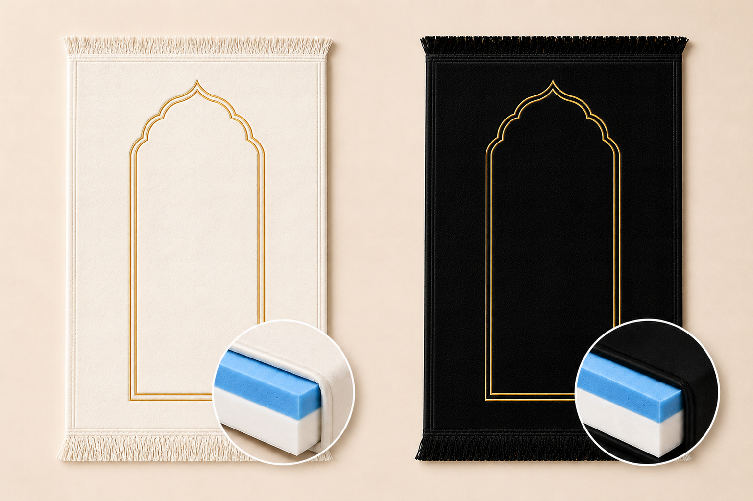 Thick Orthopedic Namaz Prayer Mat
